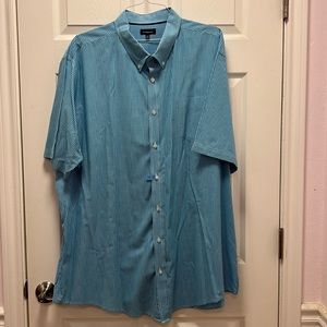 Croft & Barrow poplin gingham shirt 3XLT